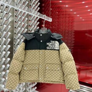 GUCCI X THE NORTH FACE GG PADDED SHORT JACKET - CA030