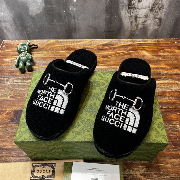 GUCCI x THE NORTH FACE WOOL SLIPPER - Q122