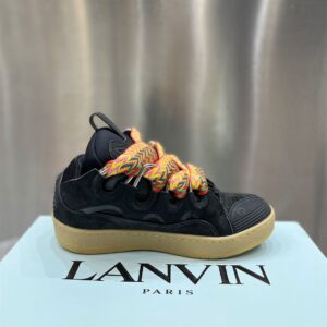 LANVIN CURB SNEAKERS BLACK - PT027