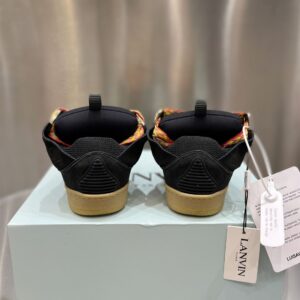 LANVIN CURB SNEAKERS BLACK - PT027