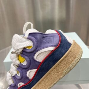 LANVIN CURB SNEAKERS BLUE PURPLE - PT026