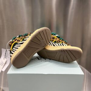 LANVIN CURB SNEAKERS LEOPARD PRINT - PT020