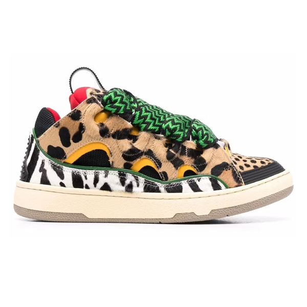 LANVIN CURB SNEAKERS LEOPARD PRINT - PT020