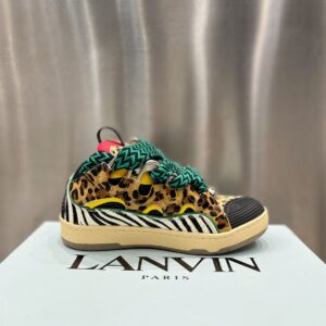 LANVIN CURB SNEAKERS LEOPARD PRINT - PT020