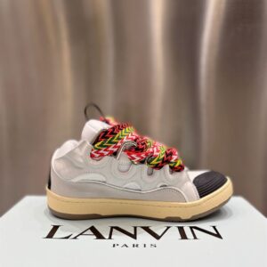 LANVIN CURB SNEAKERS WHITE - PT019