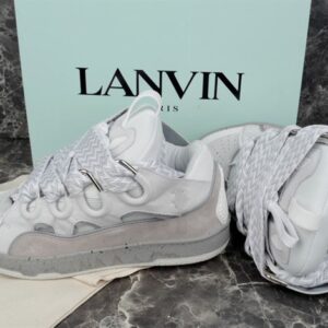 LANVIN CURB SNEAKERS WHITE - PT023