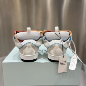 LANVIN CURB SNEAKERS WHITE BLUE - PT013