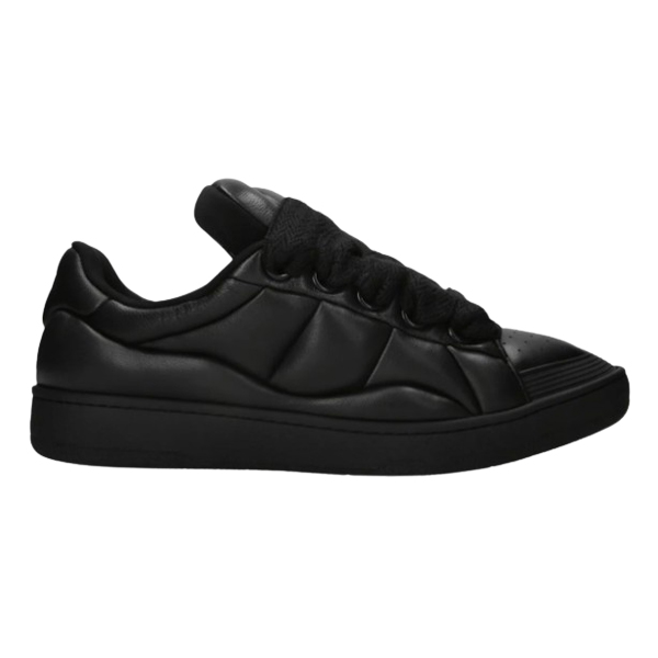 LANVIN LEATHER CURB XL LOW-TOP SNEAKERS - PT028