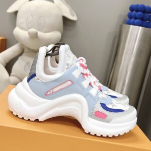 LOUIS VUITTON ARCHLIGHT PINK BLUE SNEAKER - L142