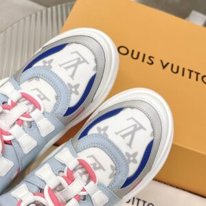 LOUIS VUITTON ARCHLIGHT PINK BLUE SNEAKER - L142