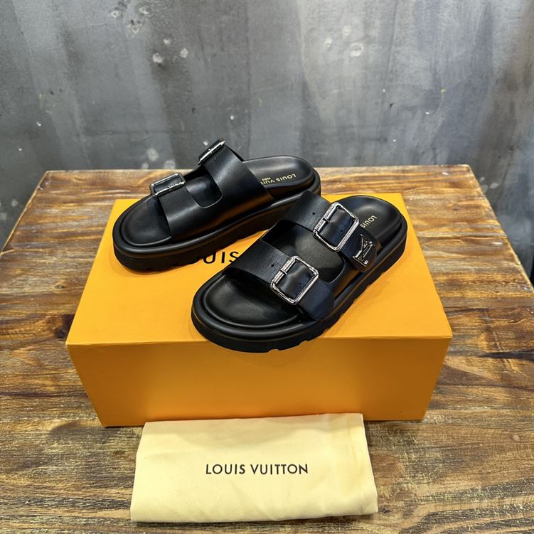 LOUIS VUITTON BOM DIA FLAT COMFORT MULE - S067