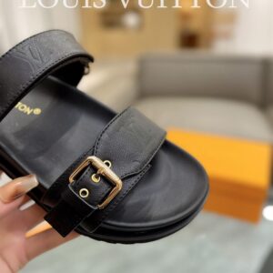 LOUIS VUITTON BOM DIA FLAT COMFORT MULE - S159