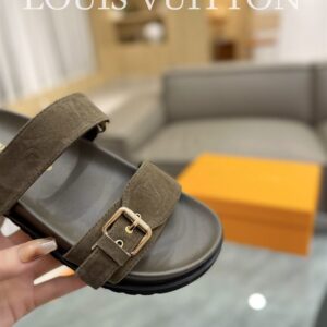 LOUIS VUITTON BOM DIA FLAT COMFORT MULE - S161