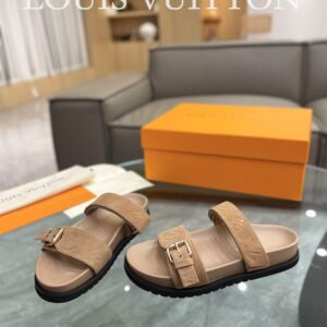 LOUIS VUITTON BOM DIA FLAT COMFORT MULE - S162