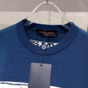 LOUIS VUITTON COTTON SHORT-SLEEVED CREWNECK - V036