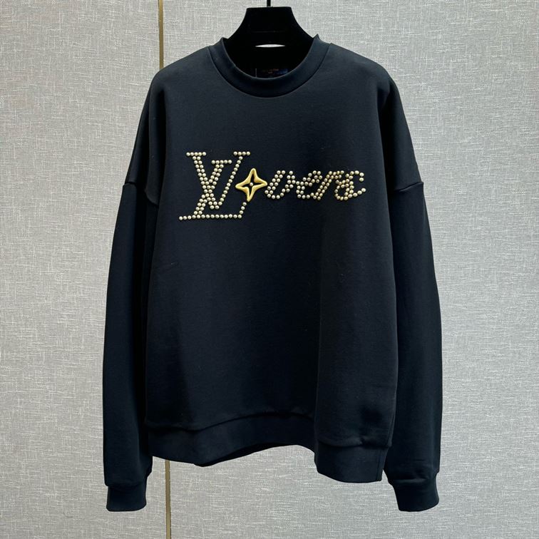 LOUIS VUITTON COTTON SIGNATURE CREWNECK - J002