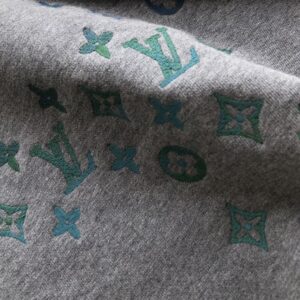 LOUIS VUITTON EMBROIDERED COTTON SWEATSHIRT - J014