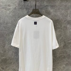 LOUIS VUITTON EMBROIDERED SHORT-SLEEVED T-SHIRT - V004