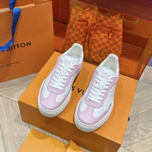 LOUIS VUITTON GROOVY PLATFORM SNEAKER LIGHT PINK - L143