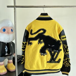 LOUIS VUITTON LEATHER EMBROIDERED VARSITY - CC012