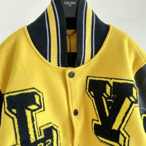 LOUIS VUITTON LEATHER EMBROIDERED VARSITY - CC012