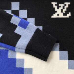 LOUIS VUITTON LV FAIR ISLE MACRO CREWNECK SWEATER - J039