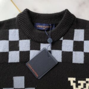 LOUIS VUITTON LV FAIR ISLE MACRO CREWNECK SWEATER - J039