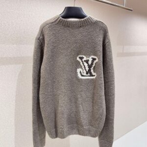 LOUIS VUITTON LV INTARSIA CREWNECK - J033