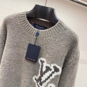 LOUIS VUITTON LV INTARSIA CREWNECK - J033