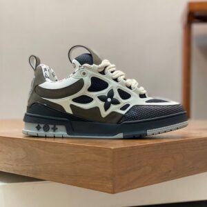 LOUIS VUITTON LV SKATE SNEAKER GREY WHITE - L074