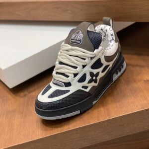 LOUIS VUITTON LV SKATE SNEAKER GREY WHITE - L074