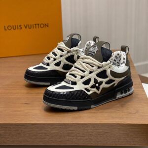 LOUIS VUITTON LV SKATE SNEAKER GREY WHITE - L074