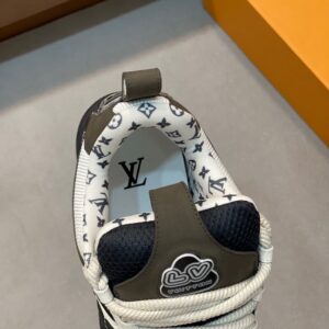 LOUIS VUITTON LV SKATE SNEAKER GREY WHITE - L074