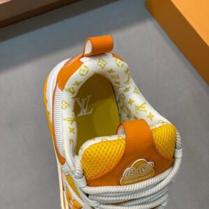 LOUIS VUITTON LV SKATE SNEAKER YELLOW WHITE - L072