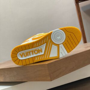 LOUIS VUITTON LV SKATE SNEAKER YELLOW WHITE - L072