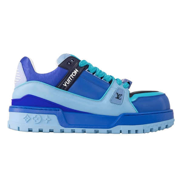 LOUIS VUITTON LV TRAINER MAXI SNEAKER BLUE - L026