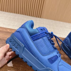 LOUIS VUITTON LV TRAINER MAXI SNEAKER BLUE - L029