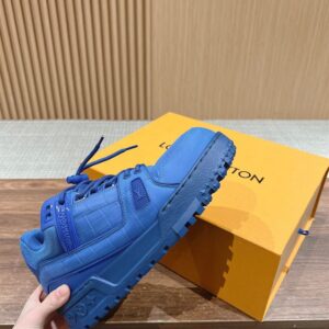 LOUIS VUITTON LV TRAINER MAXI SNEAKER BLUE - L029