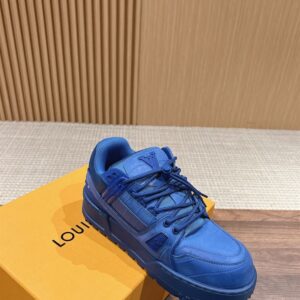 LOUIS VUITTON LV TRAINER MAXI SNEAKER BLUE - L029