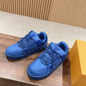 LOUIS VUITTON LV TRAINER MAXI SNEAKER BLUE - L029