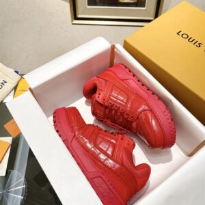 LOUIS VUITTON LV TRAINER MAXI SNEAKER RED - L037