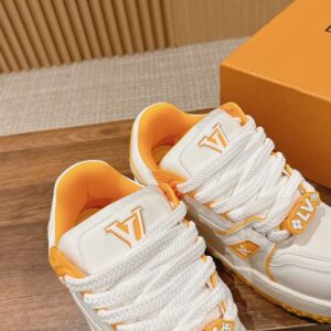 LOUIS VUITTON LV TRAINER MAXI SNEAKER YELLOW - L024