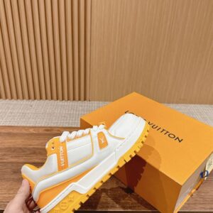 LOUIS VUITTON LV TRAINER MAXI SNEAKER YELLOW - L024