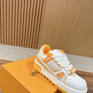 LOUIS VUITTON LV TRAINER MAXI SNEAKER YELLOW - L024