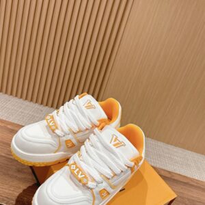 LOUIS VUITTON LV TRAINER MAXI SNEAKER YELLOW - L024