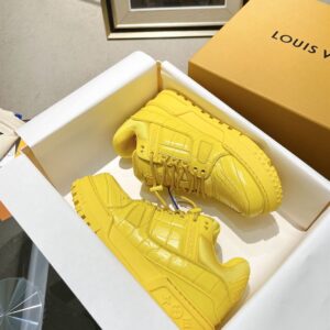 LOUIS VUITTON LV TRAINER MAXI SNEAKER YELLOW - L038