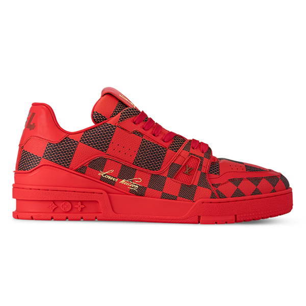 LOUIS VUITTON LV TRAINER SNEAKER DAMIER POP - L019