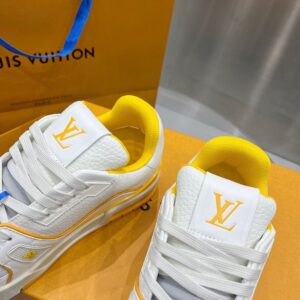 LOUIS VUITTON LV TRAINER SNEAKER YELLOW - L061