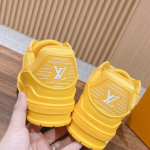 LOUIS VUITTON LV TRAINER SNEAKER YELLOW - L082