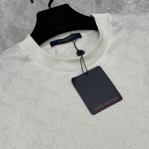 LOUIS VUITTON MONOGRAM FIL COUPE COTTON T-SHIRT - V032